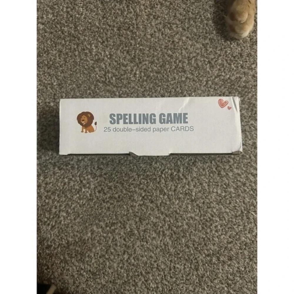 Spelling Game‎ 3+ Educational Learning Toy Fun Home School 25 Cards New In Box